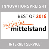 Innovationspreis Best of Internet Service