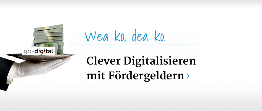 Clever Digitalisieren mit Fördergeldern