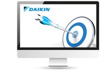 Daikin Logo im Bildschirm